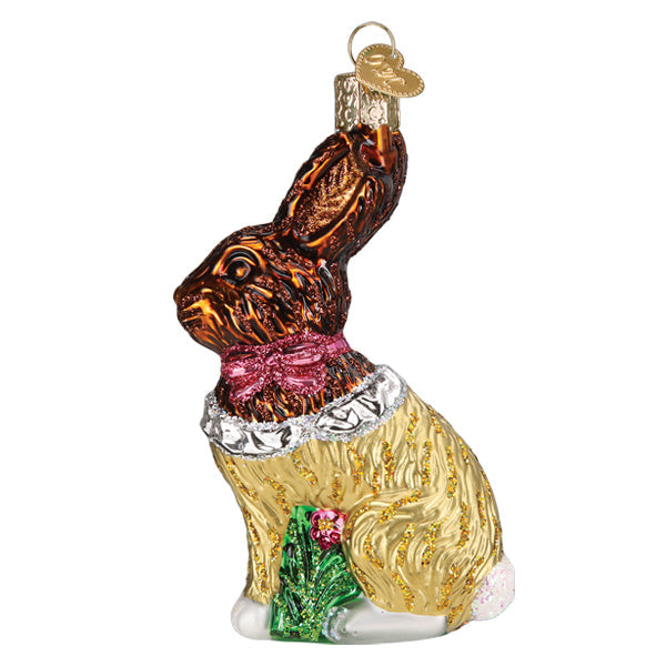 Chocolate Easter Bunny Ornament - Southlake Paws