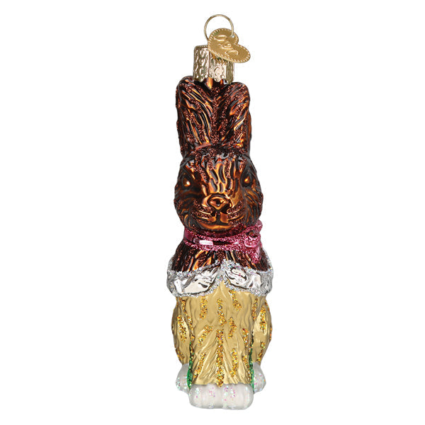 Chocolate Easter Bunny Ornament - Southlake Paws