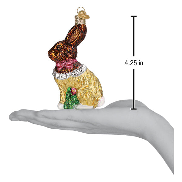 Chocolate Easter Bunny Ornament - Southlake Paws