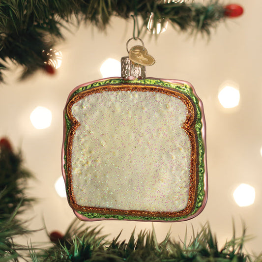 Ham And Cheese Sandwich Ornament - Southlake Paws
