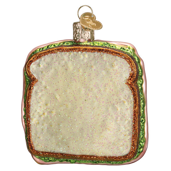 Ham And Cheese Sandwich Ornament - Southlake Paws