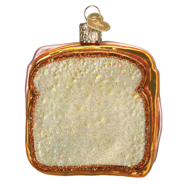 Ham And Cheese Sandwich Ornament - Southlake Paws