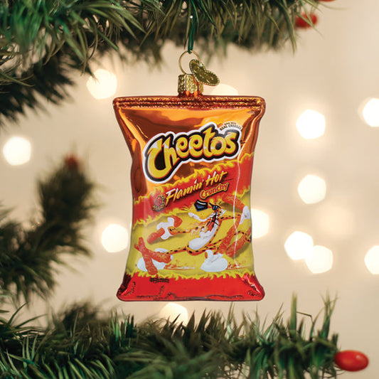 Flamin' Hot Cheetos Ornament - Southlake Paws