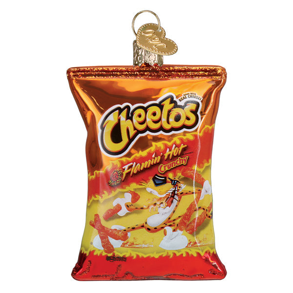 Flamin' Hot Cheetos Ornament - Southlake Paws