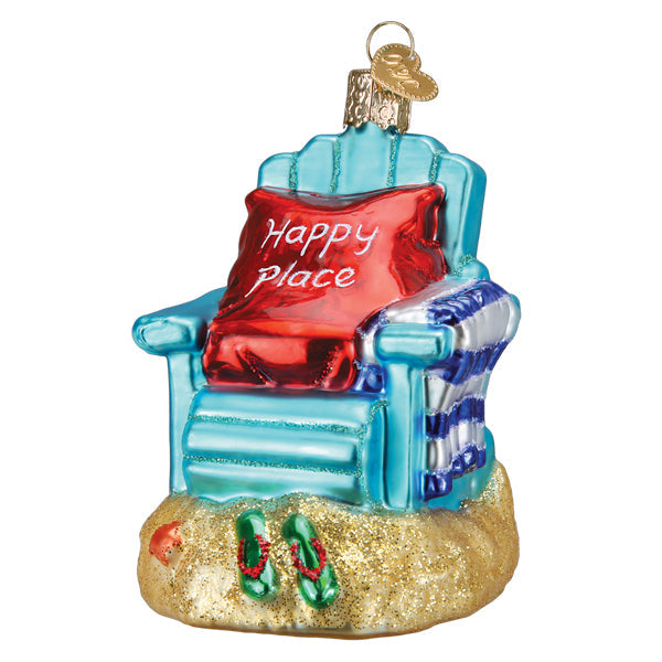 Happy Place Ornament - Southlake Paws