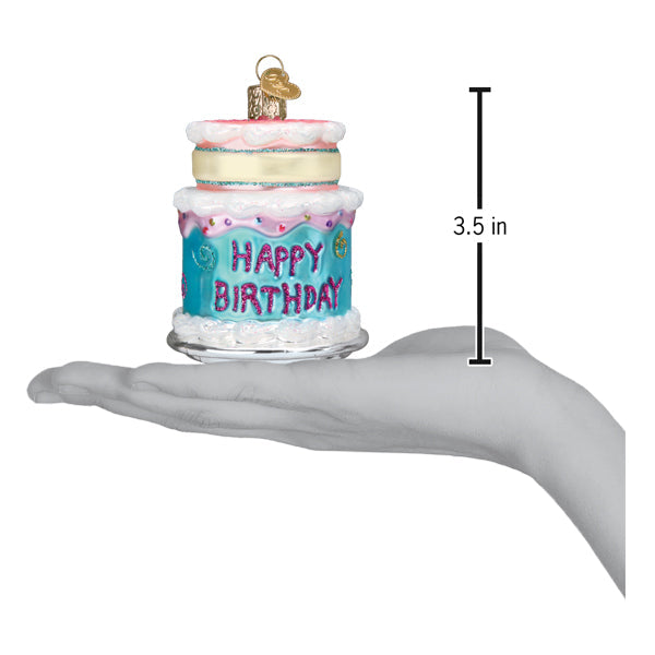 Happy Birthday Cake Ornament - Southlake Paws