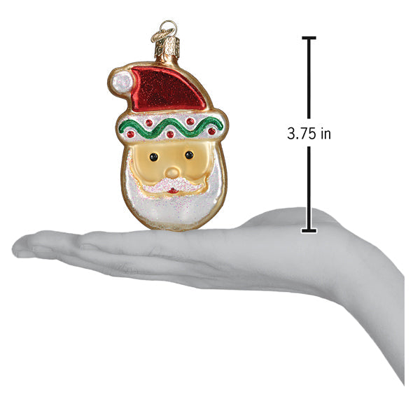 Santa Sugar Cookie Ornament - Southlake Paws