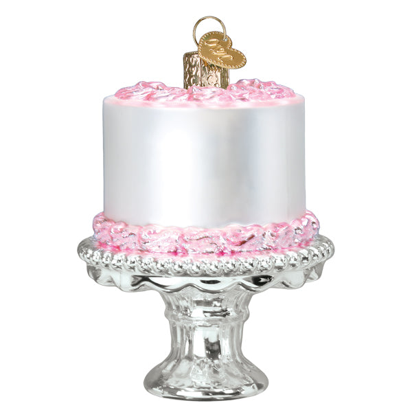 Cake On Stand Ornament - Southlake Paws