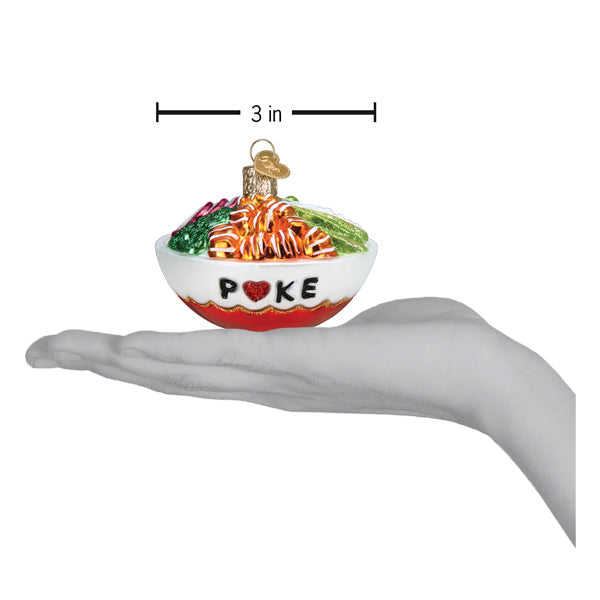 Poke Bowl Ornament - Southlake Paws