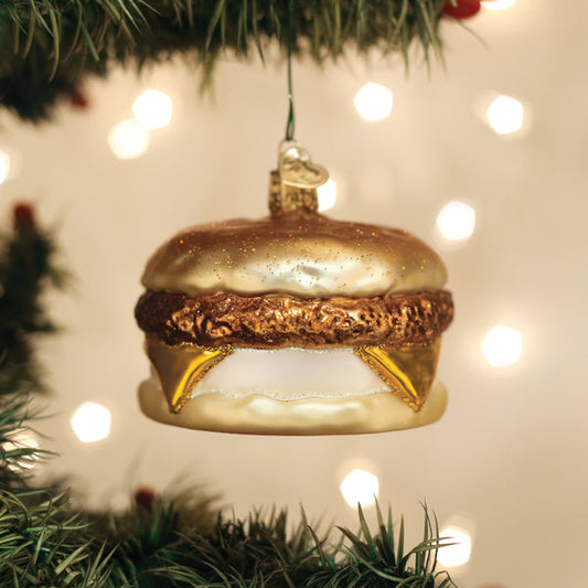 Breakfast Sandwich Ornament - Southlake Paws