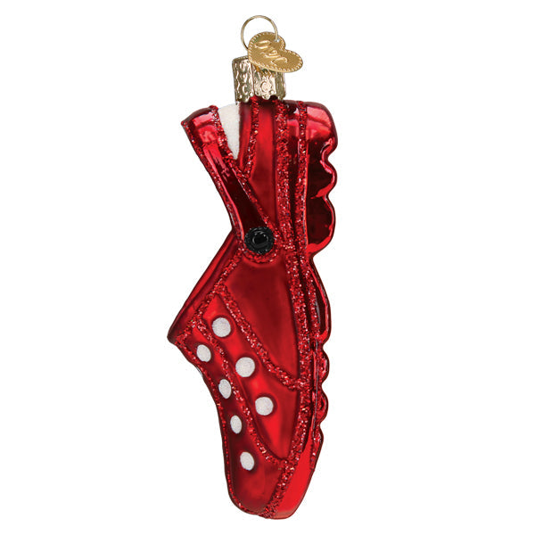 Rubber Clog Ornament - Southlake Paws