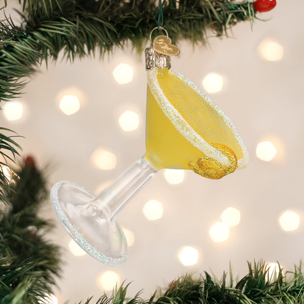 Lemon Drop Martini Ornament - Southlake Paws