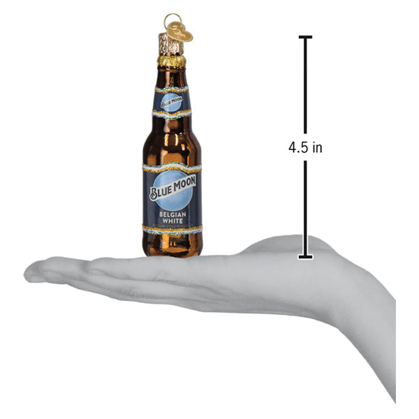 Blue Moon Bottle Ornament - Southlake Paws