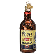 Coors Banquet Bottle Ornament