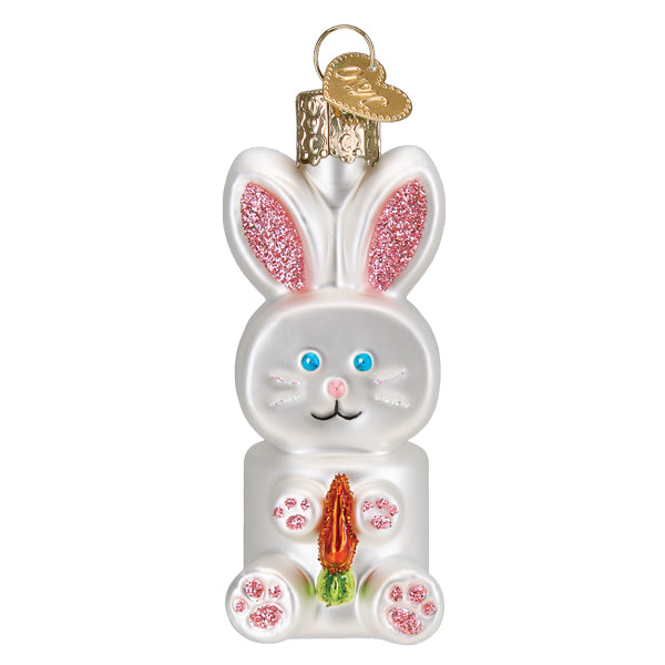 Marshmallow Bunny Ornament - Southlake Paws