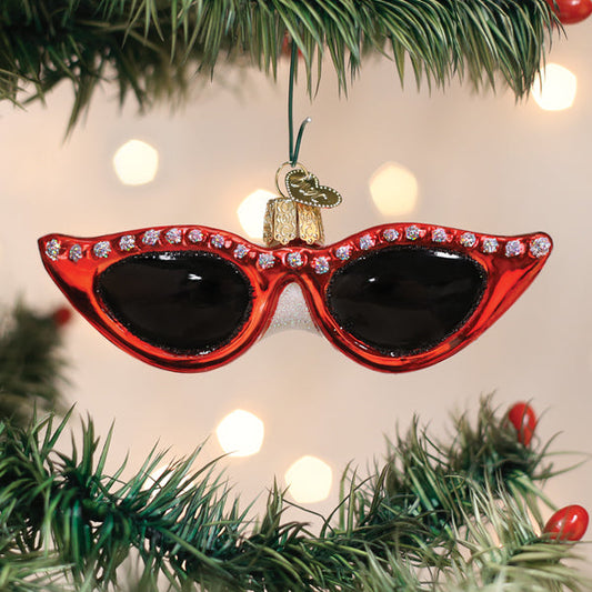 Fashion Sunglasses Ornament - Southlake Paws
