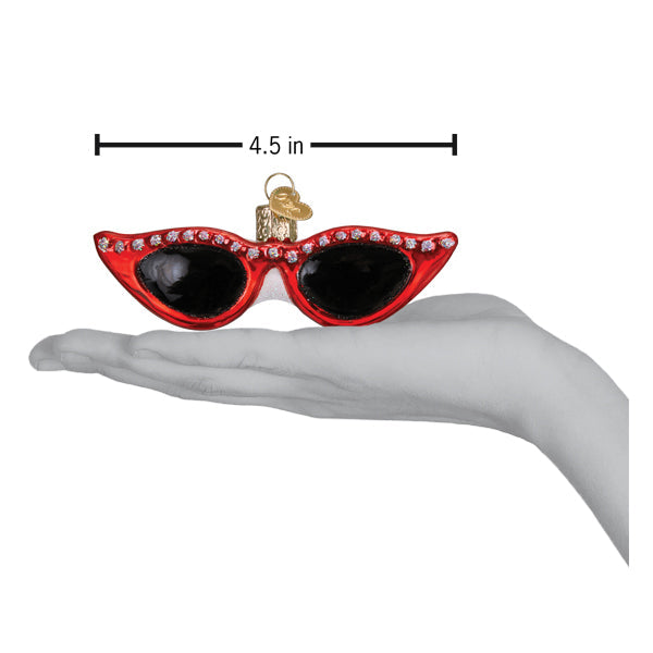 Fashion Sunglasses Ornament - Southlake Paws