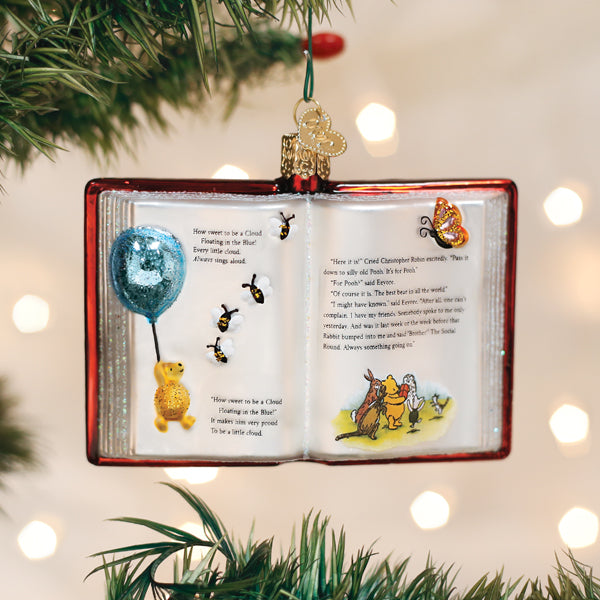 Winnie-the-Pooh Book Ornament - Southlake Paws