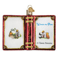 Load image into Gallery viewer, Winnie-the-Pooh Book Ornament - Southlake Paws
