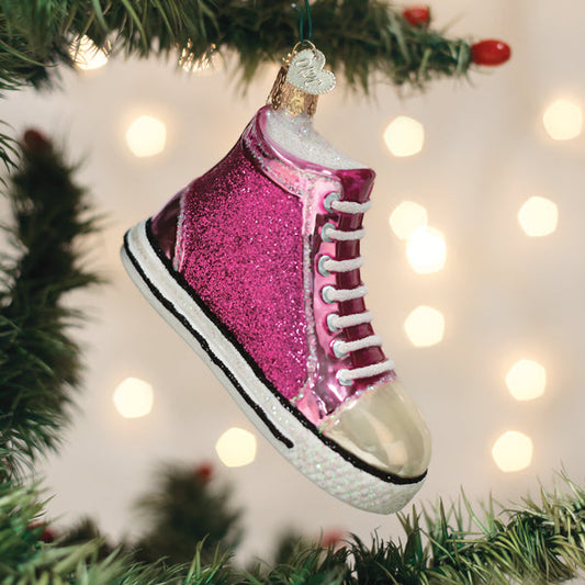 Fashion Sneaker Ornament - Southlake Paws