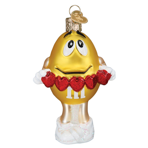 M&M'S Yellow Love You Ornament - Southlake Paws