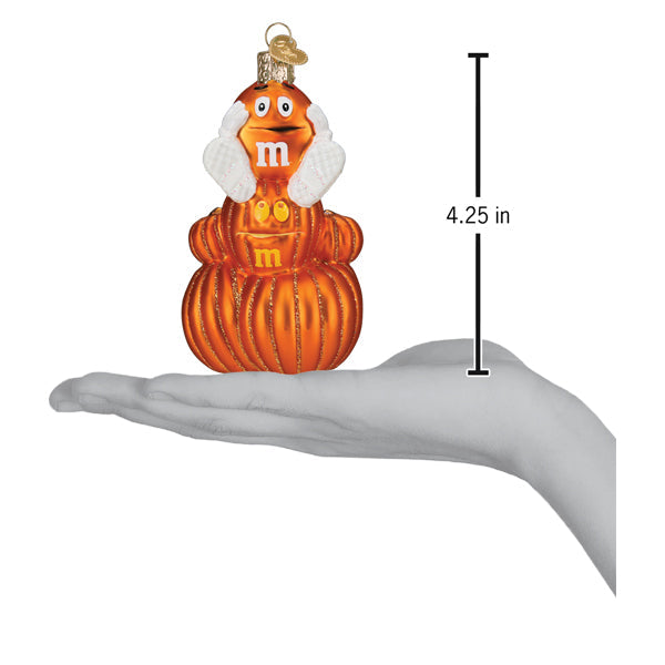 M&M'S Orange Autumn Ornament - Southlake Paws