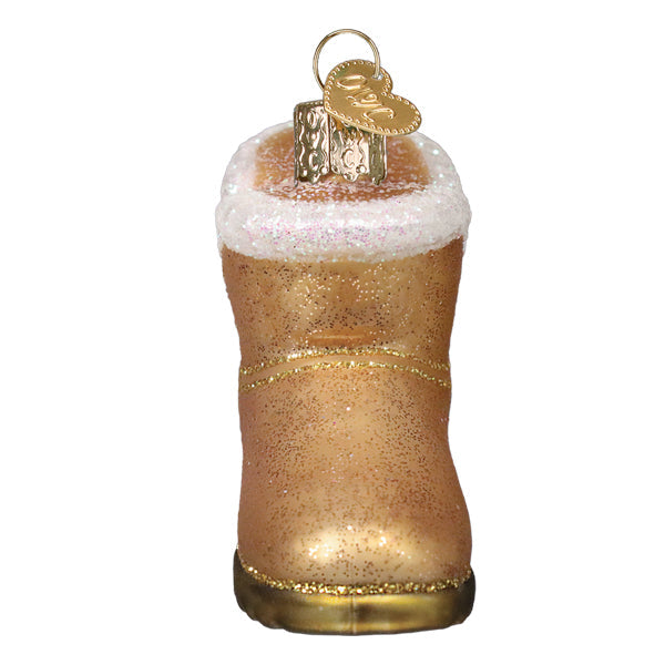 Sheepskin Boot Ornament - Southlake Paws