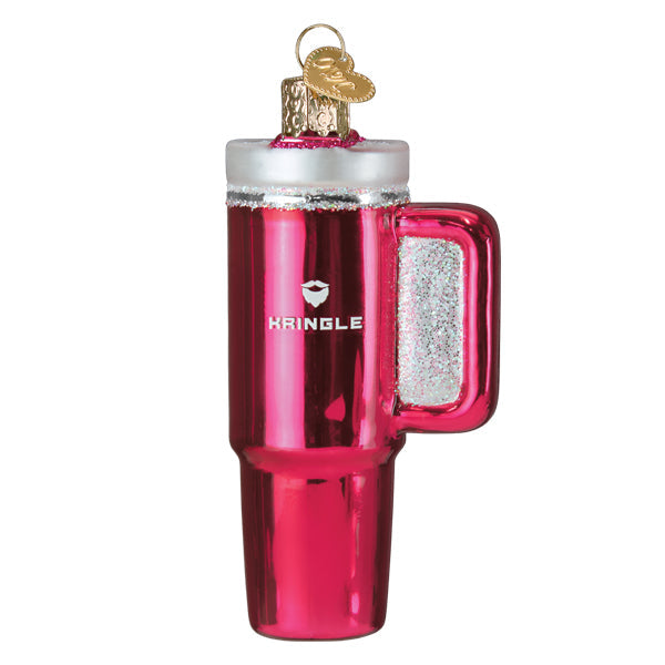 Pink Kringle Cup Ornament - Southlake Paws