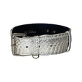 Load image into Gallery viewer, Stunning Silver Snake Classic Collar With Silver Classic Hardware
