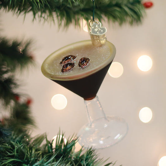 Espresso Martini Ornament - Southlake Paws