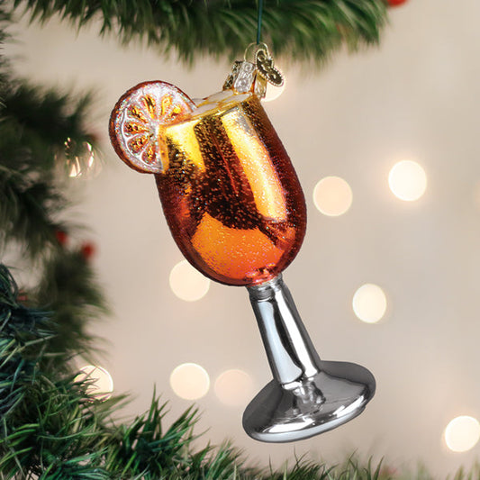 Aperol Spritz Ornament - Southlake Paws