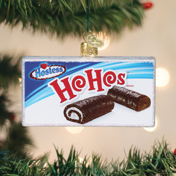 Hostess HoHos Box Ornament - Southlake Paws