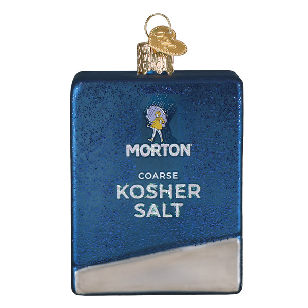 Morton Kosher Salt Box Ornament - Southlake Paws