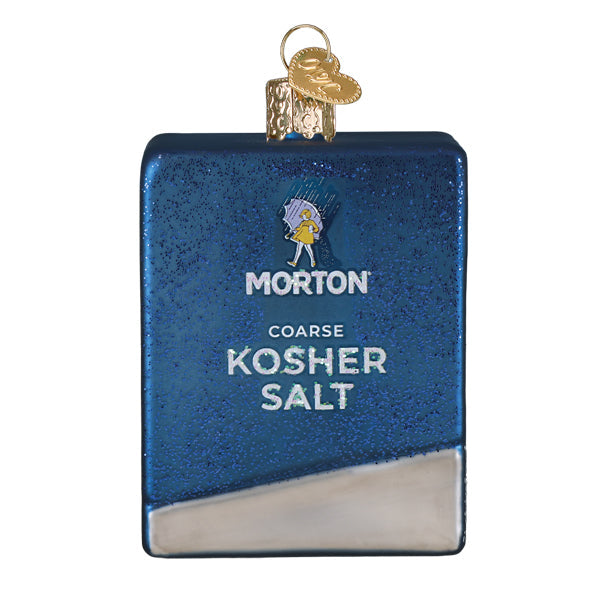 Morton Kosher Salt Box Ornament - Southlake Paws