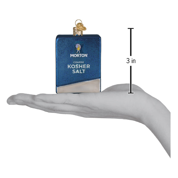 Morton Kosher Salt Box Ornament - Southlake Paws