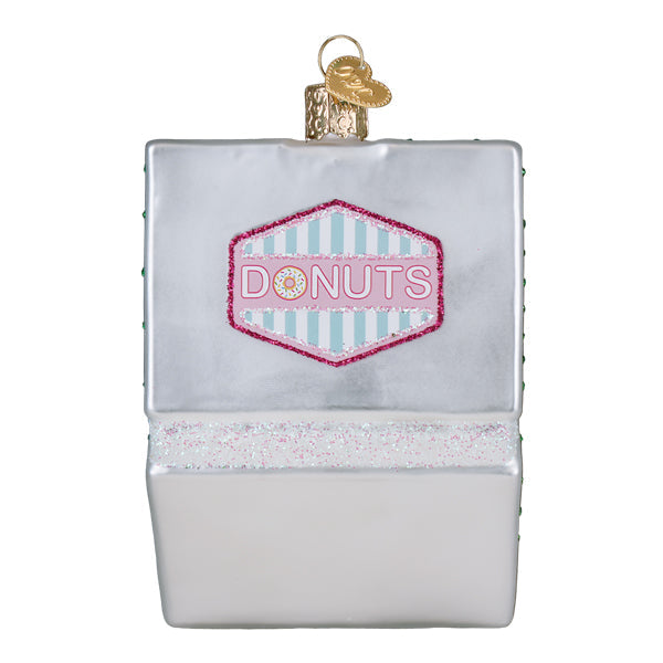 Box Of Donuts Ornament - Southlake Paws