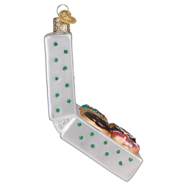 Box Of Donuts Ornament - Southlake Paws