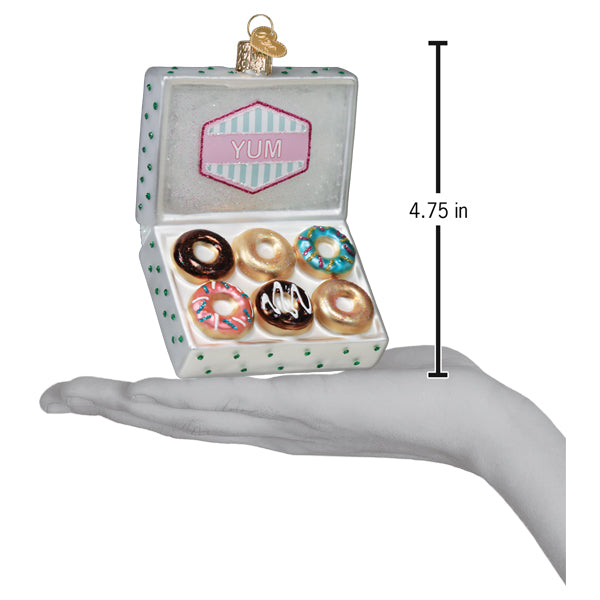 Box Of Donuts Ornament - Southlake Paws