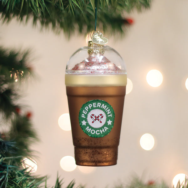 Peppermint Mocha Ornament - Southlake Paws
