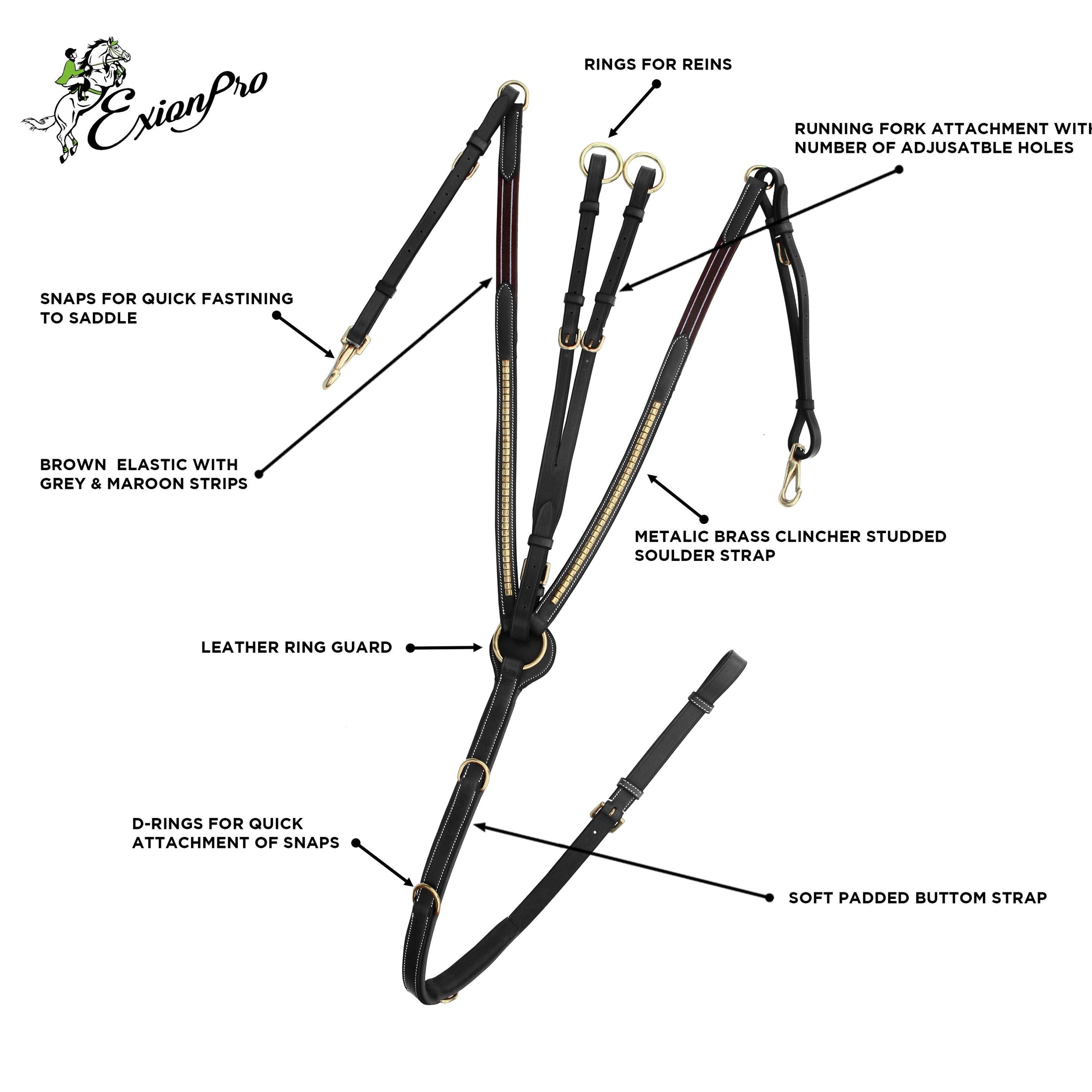 ExionPro Brass Clincher Breastplate