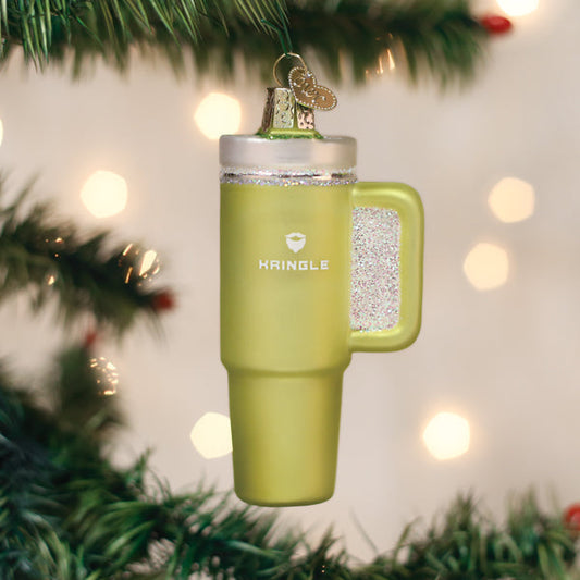 Green Kringle Cup Ornament - Southlake Paws