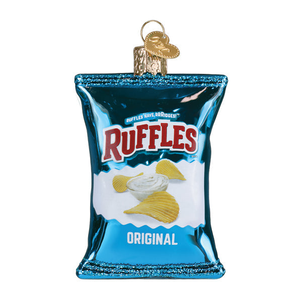 Ruffles Original Chips Ornament - Southlake Paws