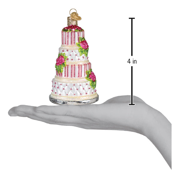 Elegant Wedding Cake Ornament - Southlake Paws