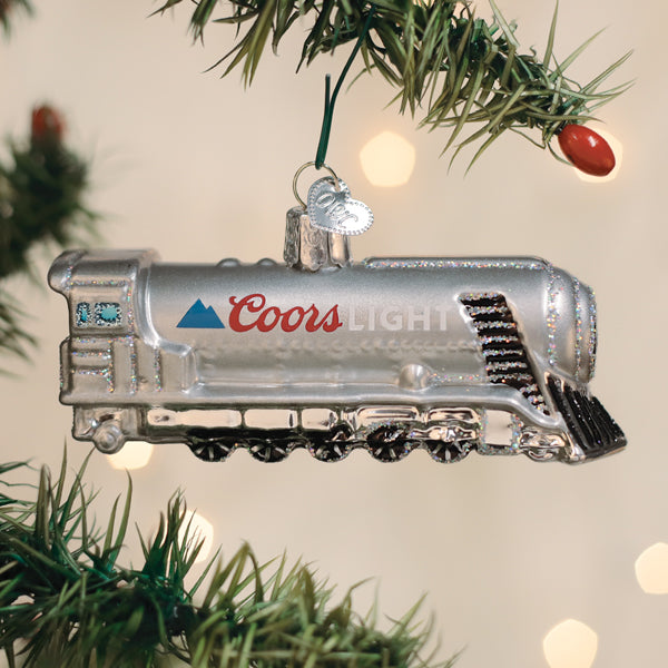 Coors Light Chill Train Ornament - Southlake Paws
