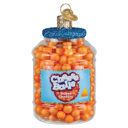 Cheese Balls Ornament - Southlake Paws