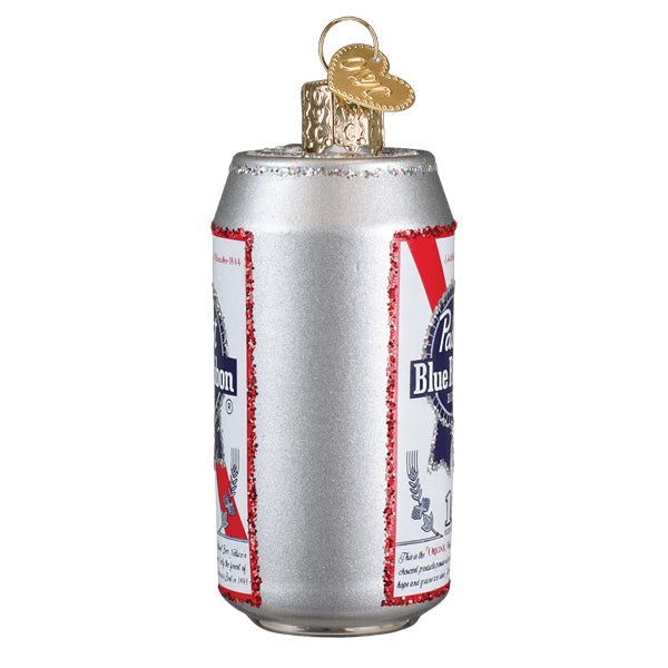 Pabst Blue Ribbon Beer Can Ornament - Southlake Paws