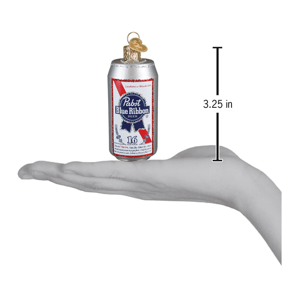 Pabst Blue Ribbon Beer Can Ornament - Southlake Paws