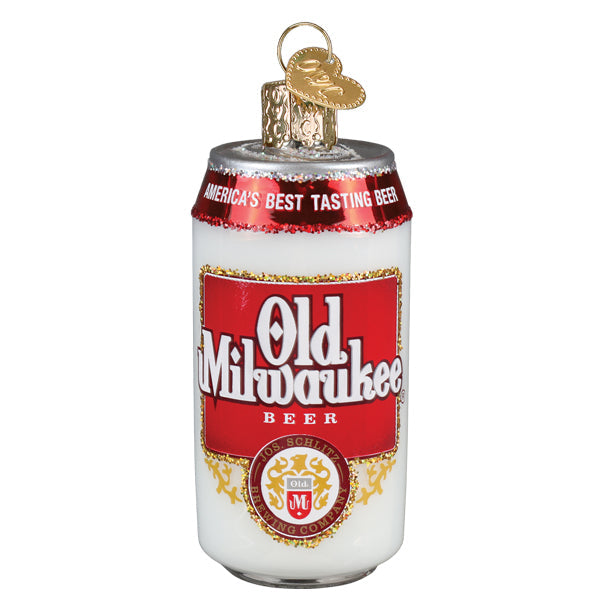 Old Milwaukee Beer Can Ornament - Southlake Paws