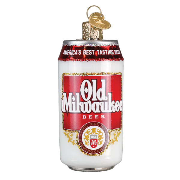 Old Milwaukee Beer Can Ornament - Southlake Paws