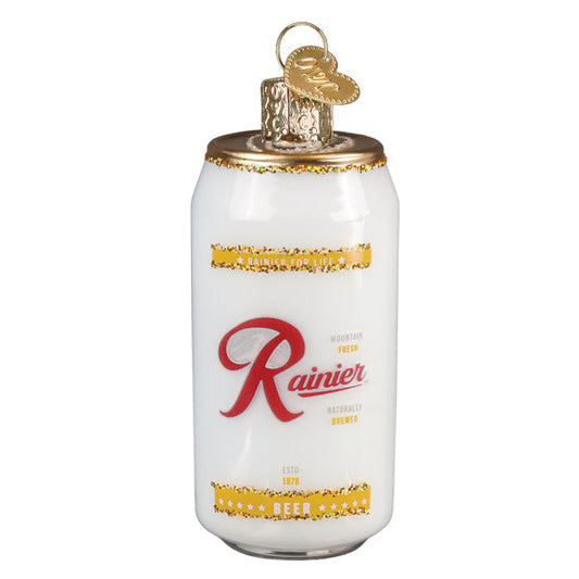 Rainier Beer Can Ornament - Southlake Paws